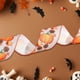 thumbnail image 5 of Decoración con cinta de Halloween: Cinta de lino sintético con estampado de calabaza y hoja de arce para manualidades navideñas, 5 of 6