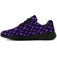 thumbnail image 5 of Uminder Mens Running Shoes Dragon Scales Sneakers Black Shoes Size 8.5, 5 of 5