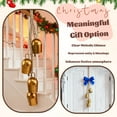thumbnail image 5 of Christmas Bells for Decoration Gold Cow Bell With Jute Hanging Rope for Home Decor DIY Wreaths,Weddings,Christmas Tree, Vintage 4-Piece Set, 5 of 7