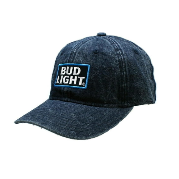 BUD Light Blue Denim Adjustable H3 Hat