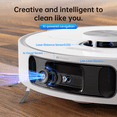thumbnail image 4 of Dreame L10s Ultra Robot Vacuum and Mop Combo, Auto Mop Cleaning and Drying, Self-Refilling and Self-Emptying Base for 60 Days of Cleaning, 5300Pa Suction and AI Navigation, Compatible with Alexa, 4 of 8