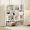 thumbnail image 2 of Gymax Open Shelf Bookcase w/12 Storage Compartments 2 Anti-Tip Kits for Living Room, 2 of 10