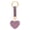 Beige, variant on Crystal Keychain for Women, Heart Shape Key Chain with Sparkly Rhinestones Bling Car Key Chains for Backpack Handbag Car Keys