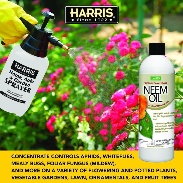 Harris 100% Cold Pressed Neem Oil, 12oz photo 2