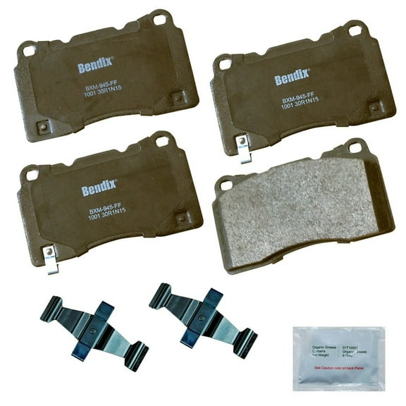 Bendix Brakes Disc Brake Pad Set Fits select: 2013-2014 FORD MUSTANG GT, 2013 BUICK REGAL