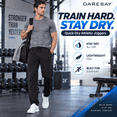thumbnail image 5 of DARESAY Men’s Lightweight Mesh Jogger Pants 3-Pack, Quick-Dry Athletic Workout Pants with Pockets & Drawstring Waist, Sizes S-3XL, 5 of 8