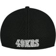thumbnail image 4 of Men's New Era Black San Francisco 49ers Main Neo 39THIRTY Flex Hat, 4 of 4
