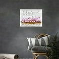 thumbnail image 2 of Farmhouse Pig Wall Art God Says You Are Wall Decor Country Rustic Print Painting Animals Pictures Modern Home Artwork Decor for Bathroom Living Room Bedroom Framed Ready to Hang 16"x12", 2 of 6