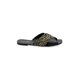 thumbnail image 2 of Sandalia De Piso Negro Con Detalle Animal Print Mundo Terra 029144, 2 of 3