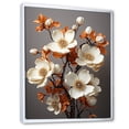 thumbnail image 2 of Designart "Nostalgic Dogwood Memories I" Dogwood Floater Framed Wall Decor, 2 of 5