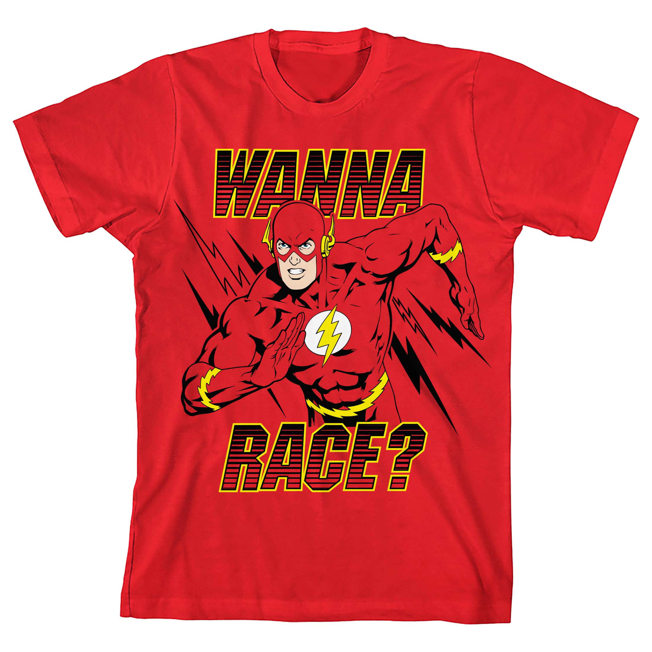 The Flash T Shirt Super Hero Comic Book Inspired red