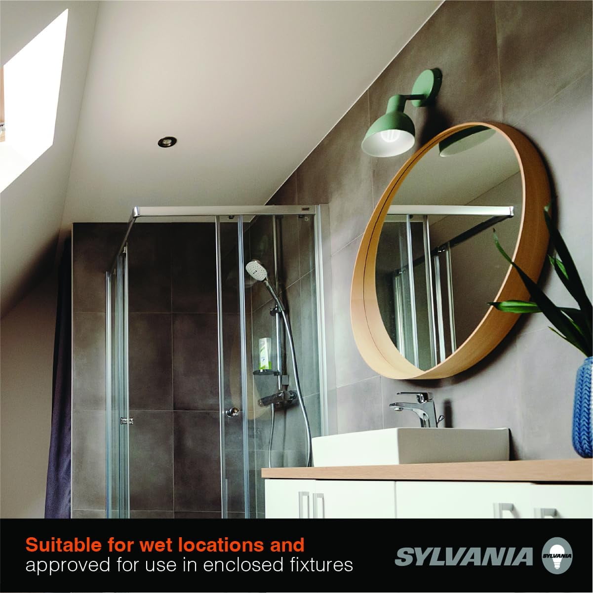 SYLVANIA 11.5W (100W Equivalent) Soft White General-Purpose Light Bulbs, A19, White Filament, Dimmable (8pk)