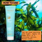 Pacifica Sea Foam Complete Face Wash Facial Cleanser Gel for All Skin, 5 fl oz