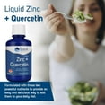 thumbnail image 4 of Trace Minerals | Liquid Zinc + Quercetin | 25 mg Zinc, 200 mg Quercetin | Supports Normal Immune System Function | Natural Orange Mango Flavor | 32 Servings, 16 fl oz, 4 of 5