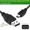 thumbnail image 2 of 2X Driving Recorder Cable Mini 5V 2000Ma Car Supplies Charging Cable 3.5M GPS Navigator Adapter Power Plug B, 2 of 7