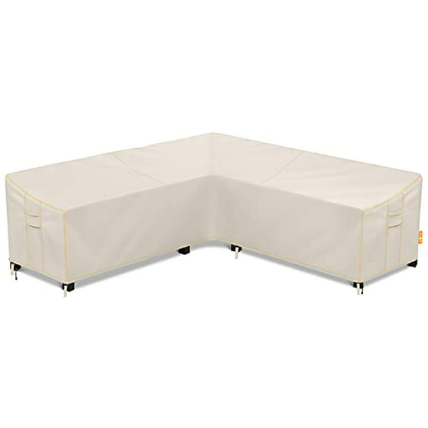 Patio Sectional Sofa Cover Waterproof, Outdoor Sectional Cover Waterproof