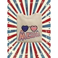 thumbnail image 3 of Merica Heart Sunglasses Sweatshirt Women -Image by Shutterstock, Female Medium, 3 of 4