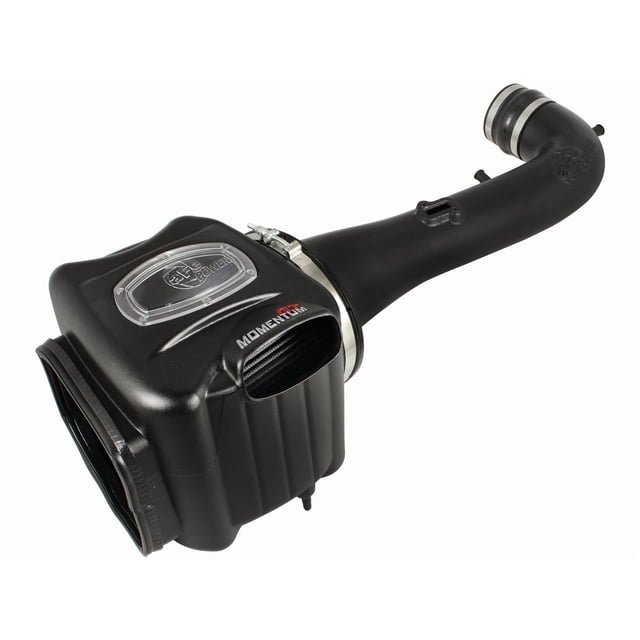 Advanced FLOW Engineering Cold Air Intake 51-74104 Momentum HD Stage 2 Si; Black Molded Plastic; Grey Pro Dry S; With Heat Shield