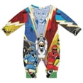 thumbnail image 2 of Power Rangers Unisex Baby Boy Girl Rompers Long Sleeve Infant Jumpsuits Babies' Outfits Fall Winter Clothes 18-24M, 2 of 5