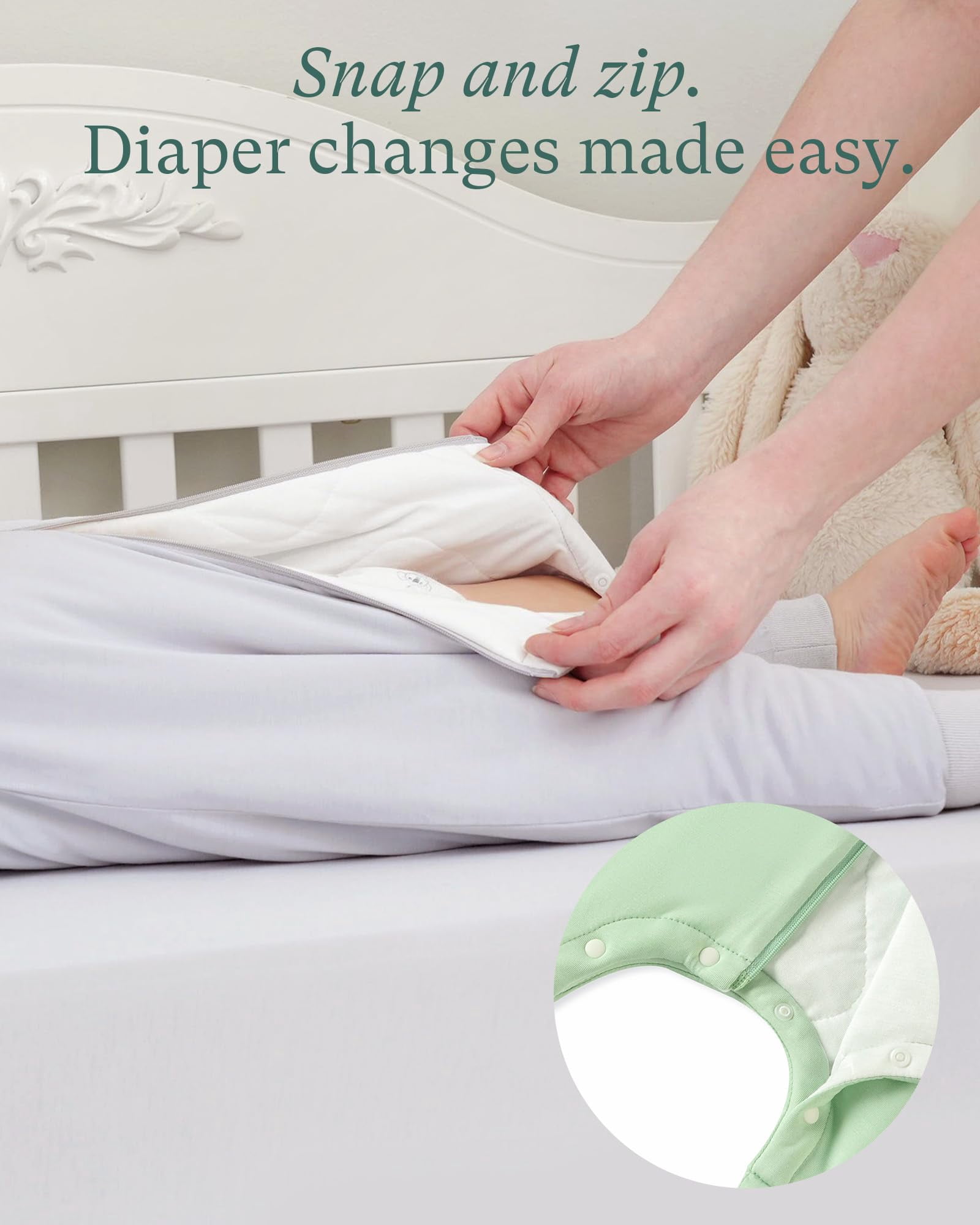 PurComfy Supersoft Baby Safe Sleep Sleepsuit, Zipper + Snap for Easy Diaper Changes 3-6 Months, Berry