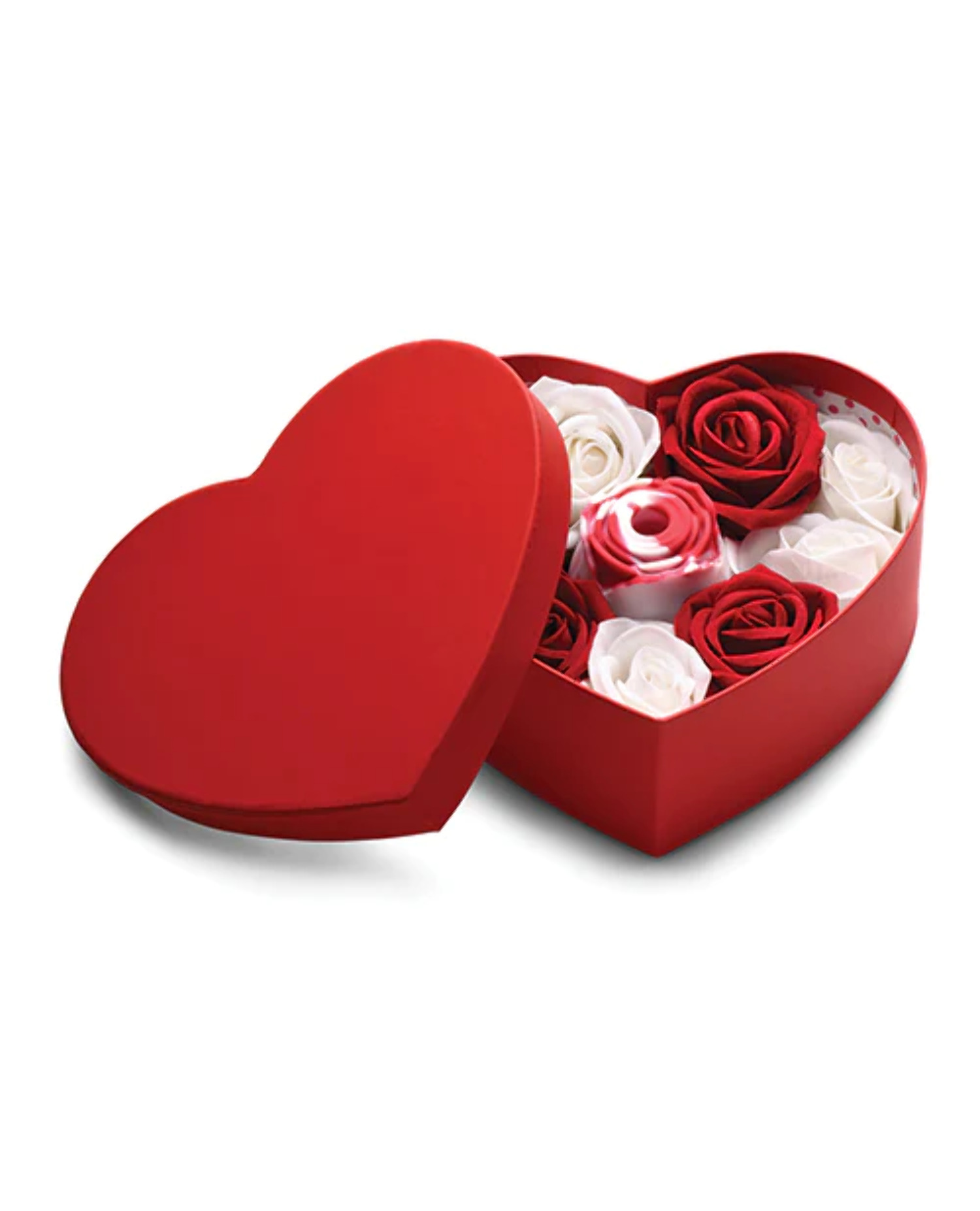 Inmi Bloomgasm The Enchanted 10X Rose Stimulator Lovers Suction Vibrator Gift Box - Swirl