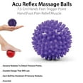 thumbnail image 3 of Acu Reflex Bolas de masaje 7.5 cm Manos y pies Punto gatillo Mano Pie Alivio del dolor Músculo Relaxus acumasball, 3 of 4