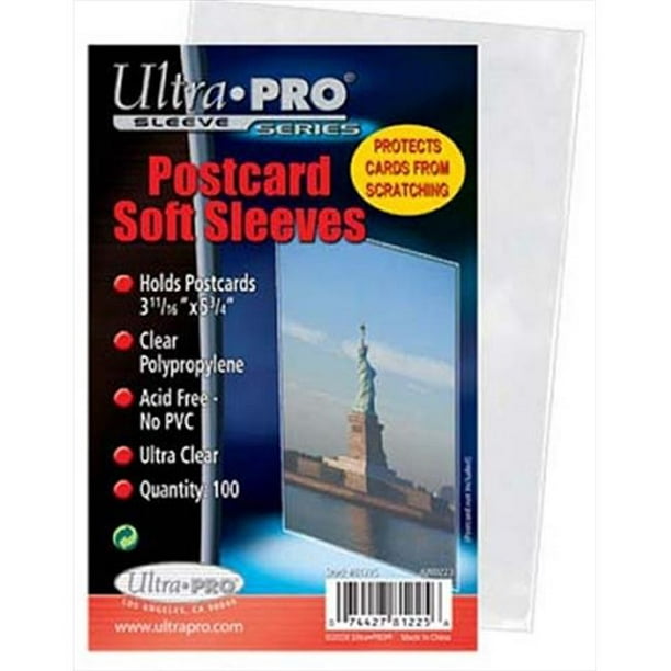 Ultra Pro Carte Postale Manches&44; 100 Manches