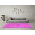 thumbnail image 3 of Ahgly Company Indoor Round Oriental Pink Industrial Area Rugs, 8' Round, 3 of 4