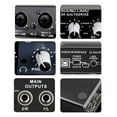 thumbnail image 3 of Yeacher Portable USB 2x2 Sound Card Audio Interface Mic Preamplifier Recording, 3 of 8