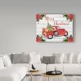 thumbnail image 3 of Trademark Fine Art 'Vintage Red Truck Christmas' Canvas Art by Jean Plout, 3 of 3