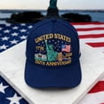 thumbnail image 2 of Embroidered United States 250th Anniversary Hat, 2 of 9