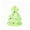 Green, variant on 2026 Christmas Indoor Home Decor Christmas Tree Toy Slow-Rising Stress Relief Toy