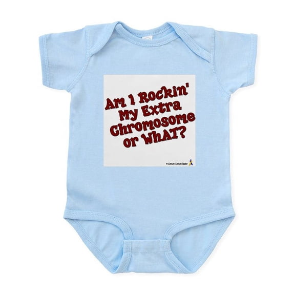 CafePress - Rockin' My Chromosome Body Suit - Baby Light Bodysuit, Size Newborn - 24 Months
