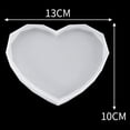 thumbnail image 6 of 10Pcs Silicone Coaster Moulds for Resin Cup Mats Mould Epoxy Casting Moulds Diamond Edge Heart Coaster Molds, 6 of 8