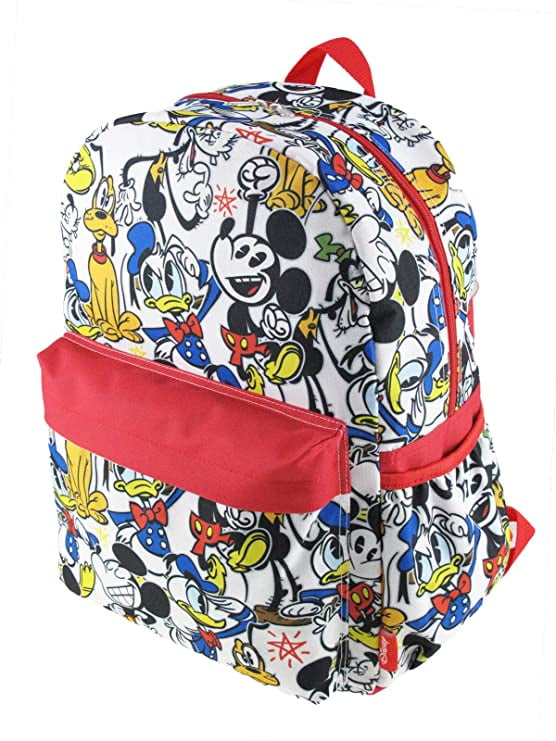 Backpack - Disney - Mickey & Friends White/Red 16
