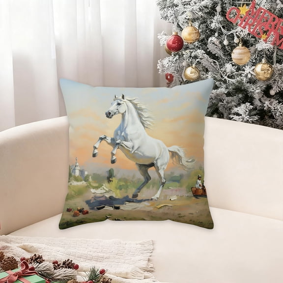 Tyidzon Decorative Throw Pillow Covers 18x18 Inch Soft Pillow Case Modern Farmhouse Home Decor for Sofa Living Room Couch Bed