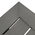thumbnail image 3 of GDF Studio Gedney Outdoor Aluminum Dining Bench, Dark Gray, 3 of 9