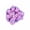 Light Purple, variant on opvise Women Hair Net Sequins Hollow Out High Elasticity Handmade Shiny Vintage Bud Hair Net Ballet Circlet Hair Accessories White