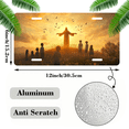 thumbnail image 2 of 1 Pcs 2D Flat License Plate Covers & Frames, Children Facing For Decorative Front, Waterproof For Decoration Aluminum License Plate Covers & Frames Cover For Men Women, 12" X 6", 2 of 7