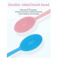 thumbnail image 5 of Hygienic Silicone Body Scrubber, Ergonomically Designed Long Handle For Ease Of Use, Double-Sided With Food Grade Silicone For Deep Cleaning And Relaxing Massage, Durable And Safe, 5 of 5