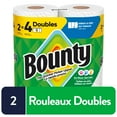 thumbnail image 2 of Bounty Paper Towel, 2 Rolls (4 Regular Rolls Equivalent), 2 of 24