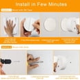 thumbnail image 3 of Willed Wireless Rechargeable LED Spotlight with Remote Indoor Wall Lights, 3 of 9
