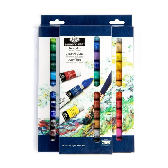 Royal & Langnickel Essentials 36pc Artist Acrylic Paint Set (12ml) | ACR12-36 |