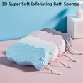 thumbnail image 7 of Magic Exfoliating Sponge, 3D Super Soft Exfoliating Bath Sponge, Skin Friendly and Reusable for Adults Children and Women Alternative to exfoliating Gloves C, 7 of 7