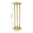 thumbnail image 3 of 6PCS Gold Wedding Flower Stands Anniversary Party Decorative Flower Stand Table Centerpieces Decor, 3 of 19