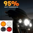 thumbnail image 2 of Front Rear Turn Signals Lens Covers Motorbike Accessories Turn Signals Lens Covers Scratchproof Lenses Covers, 2 of 8