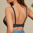 thumbnail image 4 of gvdentm Bras For Women Push Up Women's 18 Hour Silky Soft Smoothing Wireless Bra (Black,42D), 4 of 5