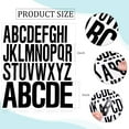 8 Sheet Letter Stickers Alphabet Sticker Self Adhesive Letters Vinyl