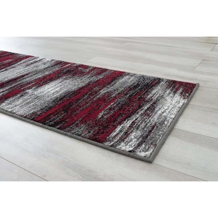 Red Lava Hues Indoor Doormat - Colorful Welcome Mat