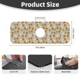 thumbnail image 2 of Sikiie Music Dancing Cat Splash Guard for Sink Faucet-1 PC Super Absorbent Fast Drying Mat Sink Gadgets-Splash Guard for Kitchen, Sink Mat, 2 of 7